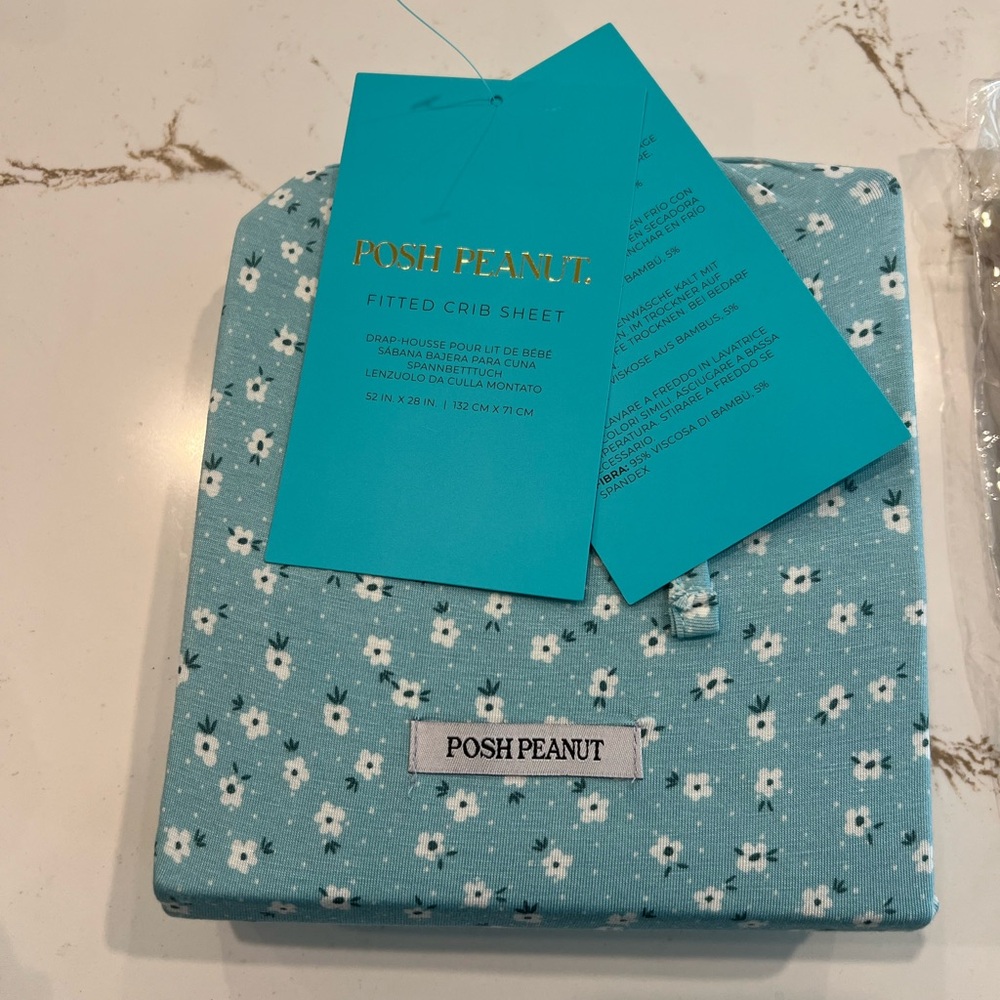 NWT Posh Peanut Juliana Fitted Crib Sheet